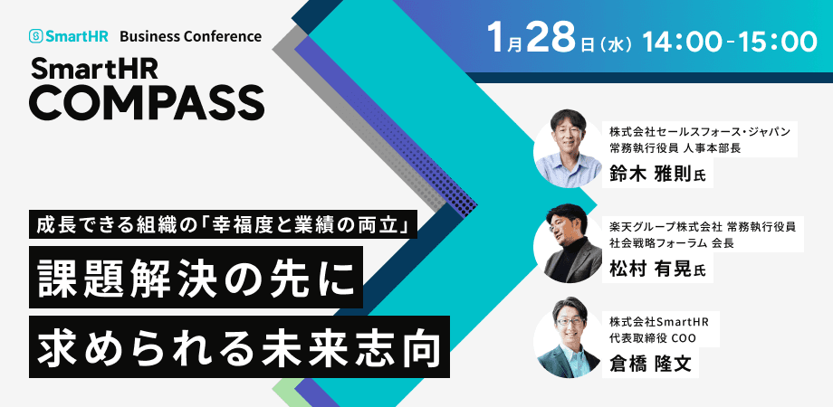成長できる組織の「幸福度と業績の両立」課題解決の先に求められる未来志向