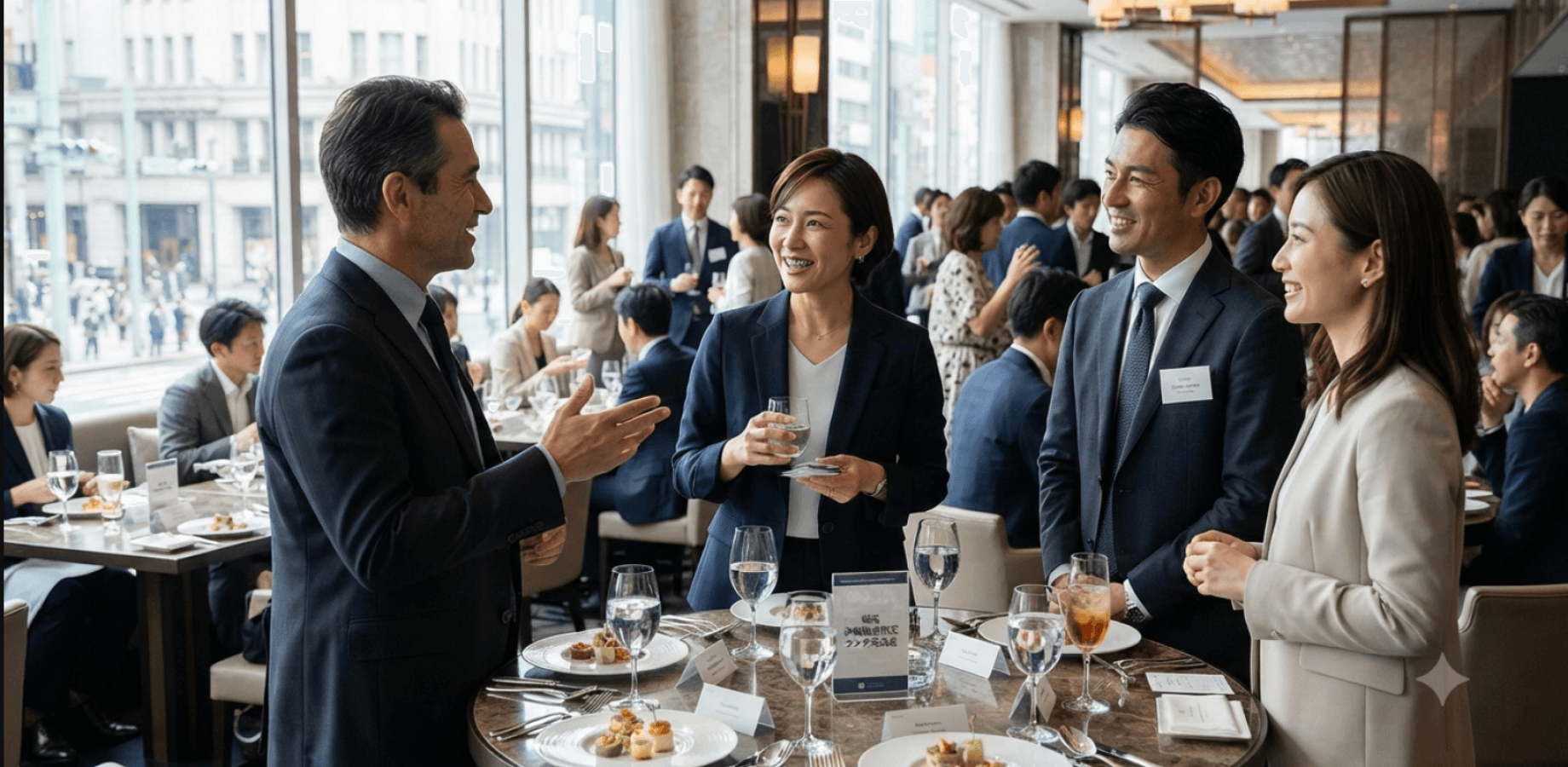 【経営者・役員・事業責任者限定】意思決定スピードを加速させる！銀座ランチビュッフェ交流会