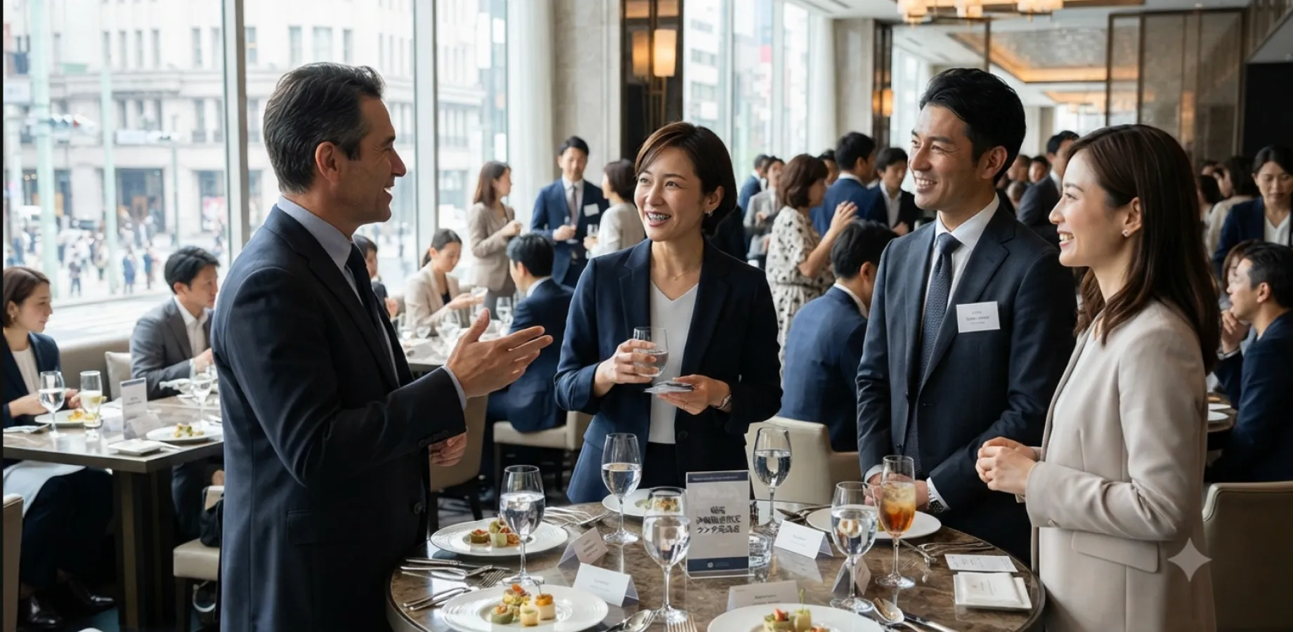 【経営者・役員・事業責任者限定】意思決定スピードを加速させる！銀座ランチビュッフェ交流会