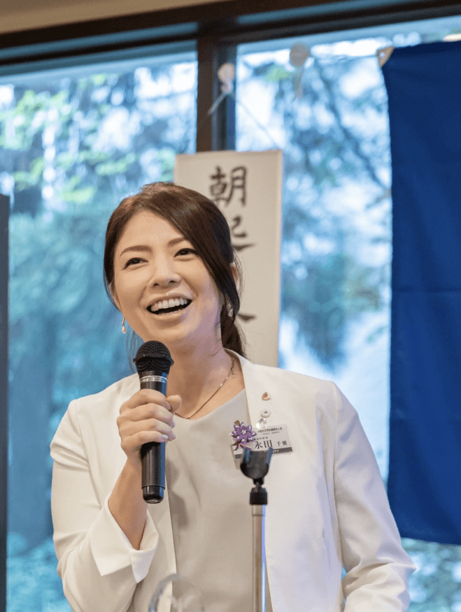 11月4日(火)新大阪倫理法人会_講話_永田 千雅氏_大阪天王寺区倫理法人会_幹事_株式会社ちな_代表取締役